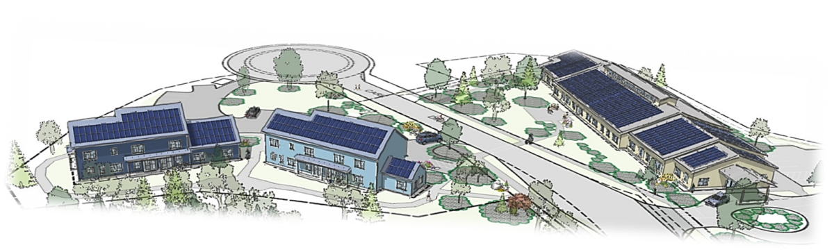 Care Drive Housing Rendering