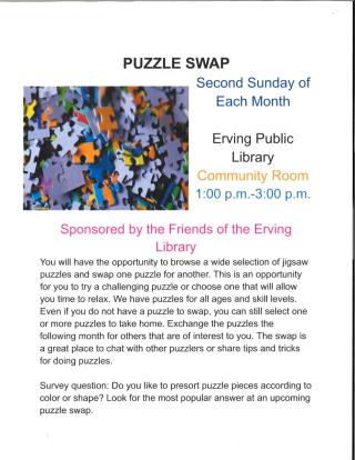 puzzle swap poster