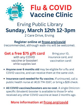 vaccine clinic poster