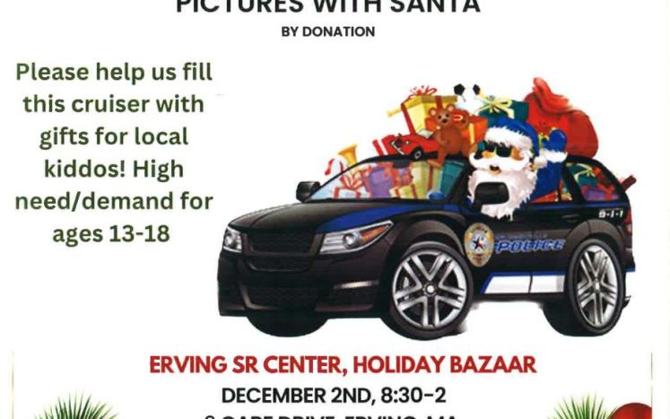 Pack the Paddy Wagon & Pictures with Santa
